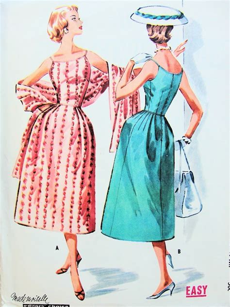 Precut Vintage Mccall's Dress Pattern by Givenchy 